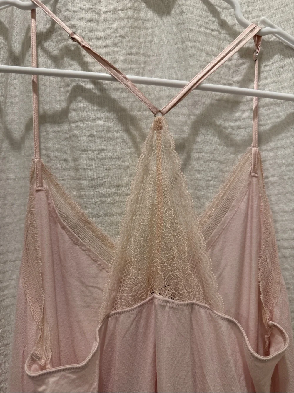 Victoria's Secret Light Pink Lace-Trim Slip